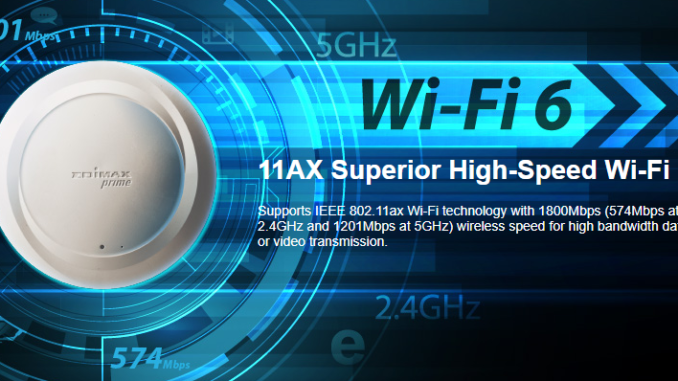 WIFI6 EDIMAX